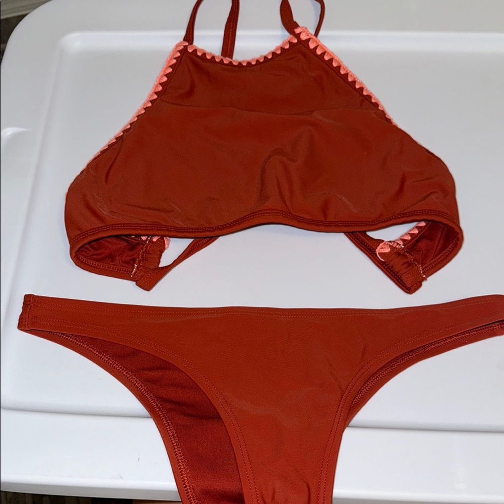 Red Bikini Set